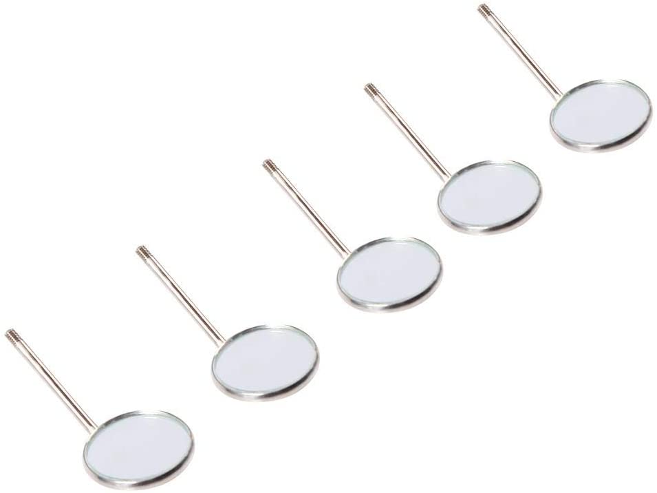 50pcs Stainless Steel Dental Mouth Mirrors - e4cents