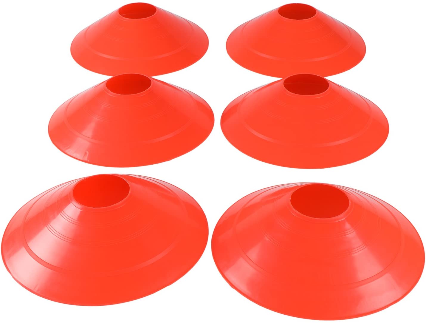Unlimited Potential Set of 10 Training Goal-Line Sports Field Markers Disc Cones (Yellow) - e4cents