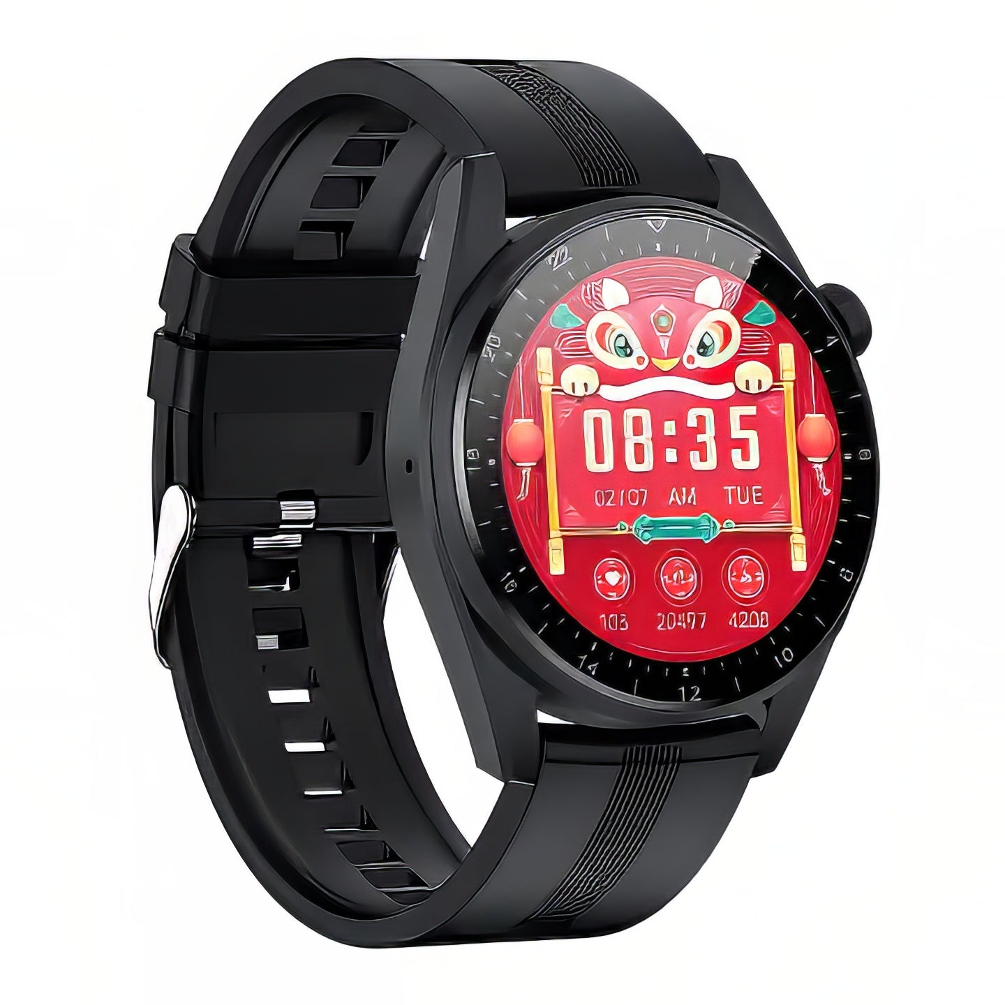HK3 Pro Smart Watch: Private Model with Heart Rate Monitor &amp; IP68 Waterproofing