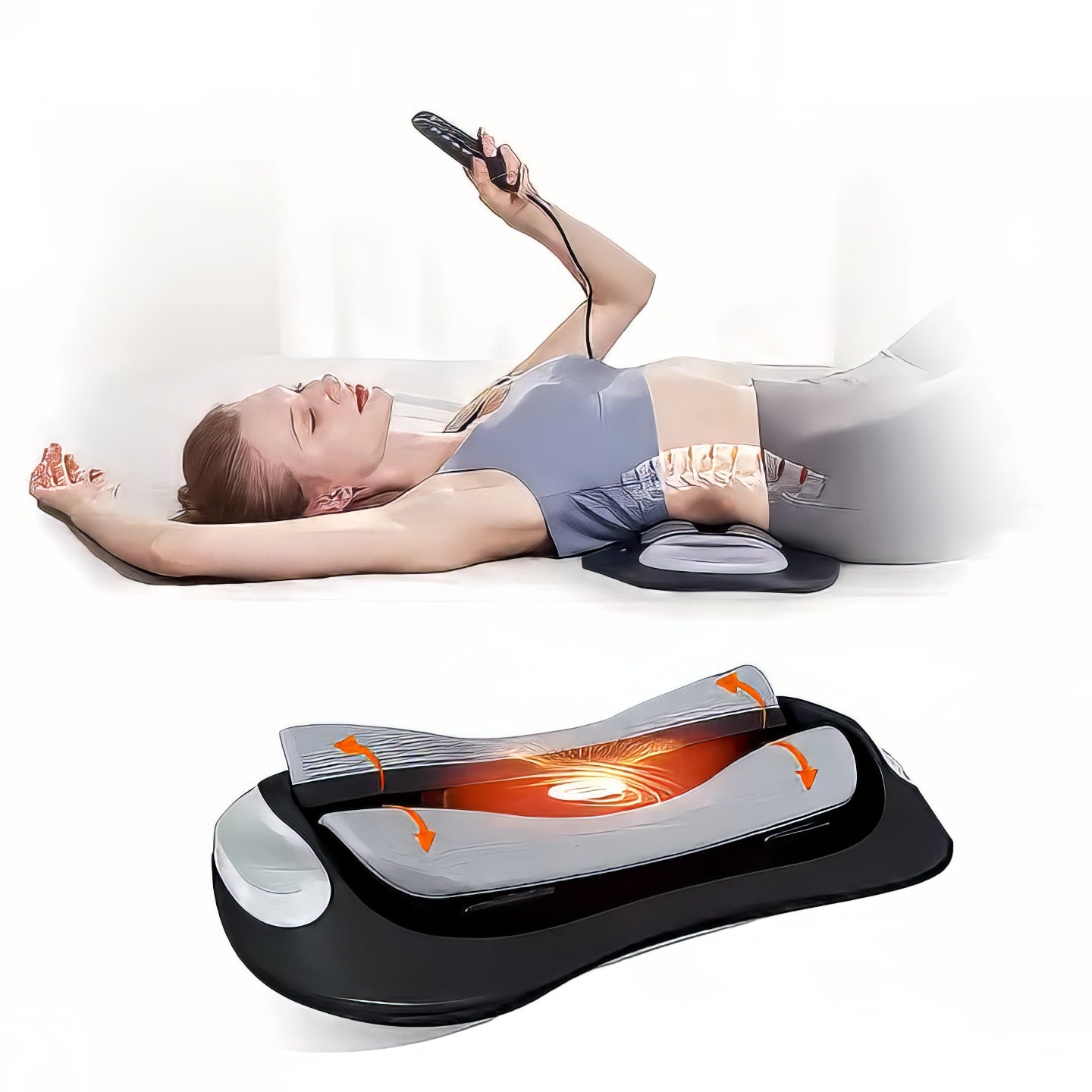 Smart Electric Back Massager: Ultimate Relief for Lower Back Discomfort.