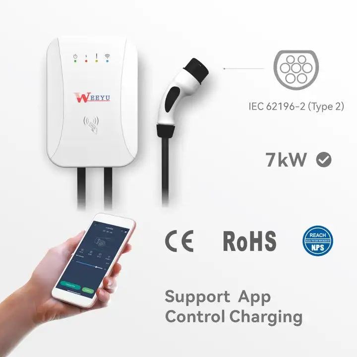 Cutting-Edge 11kW/22kW Type 2 EV Charger: 2023's Top Home Charging Solution.