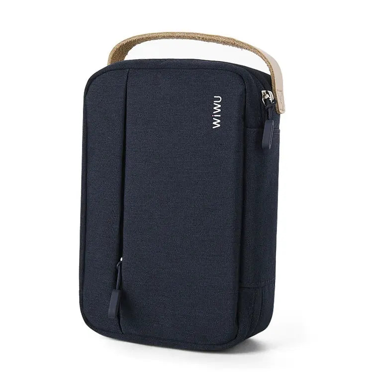 Customized Portable Polyester Electronic Storage Bag.
