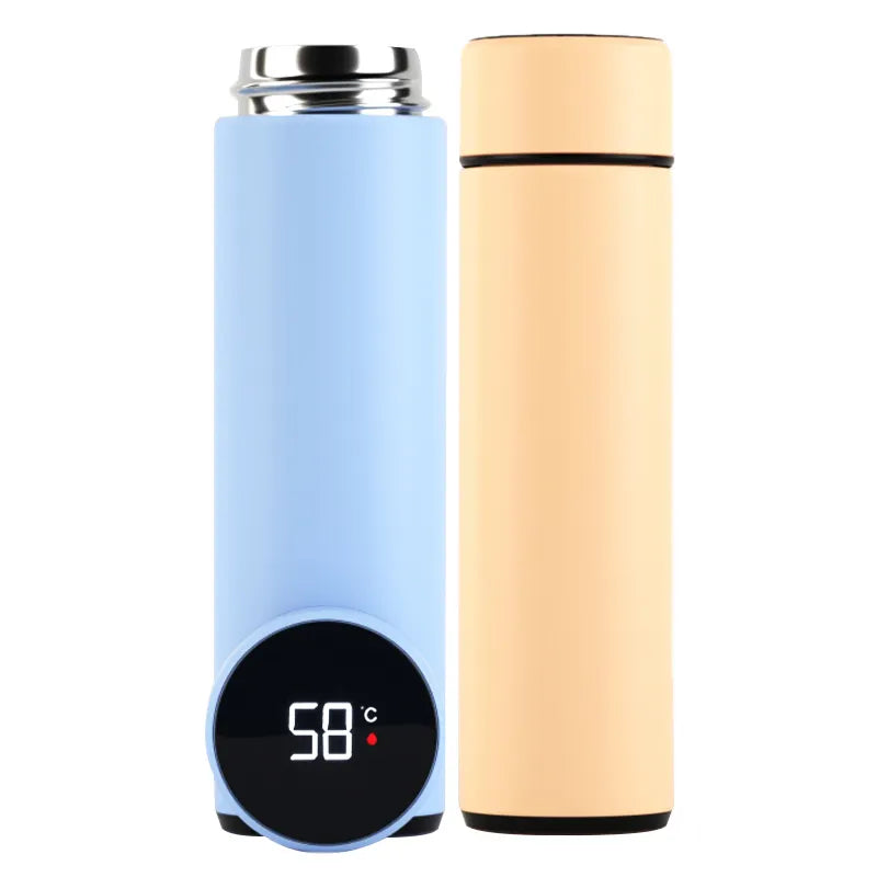 Smart LED Temperature Display Metal Insulation Water Bottle.