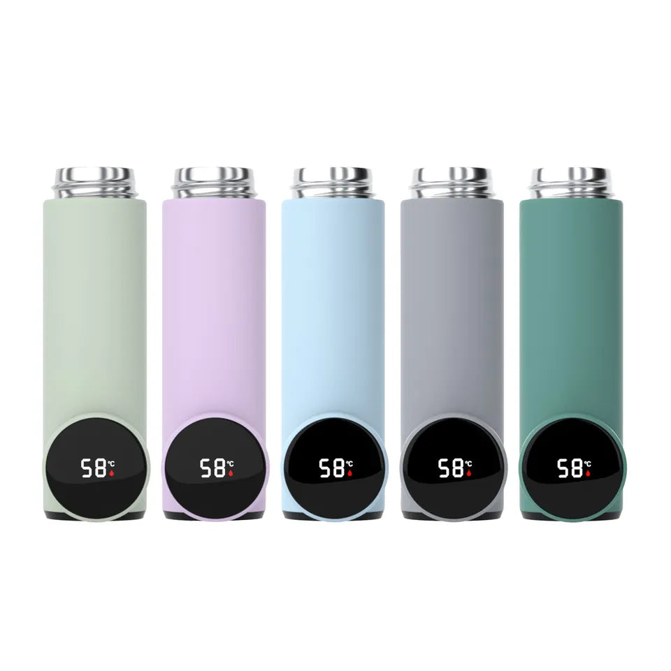 Smart LED Temperature Display Metal Insulation Water Bottle.