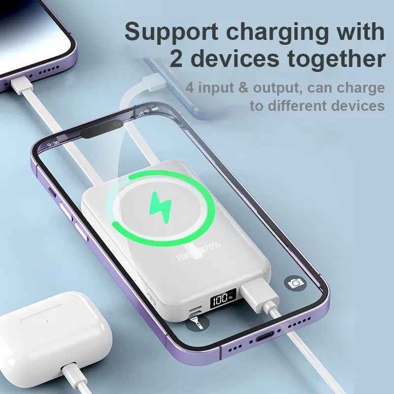 Magnetic Wireless Phone Charger 10000mAh - NC