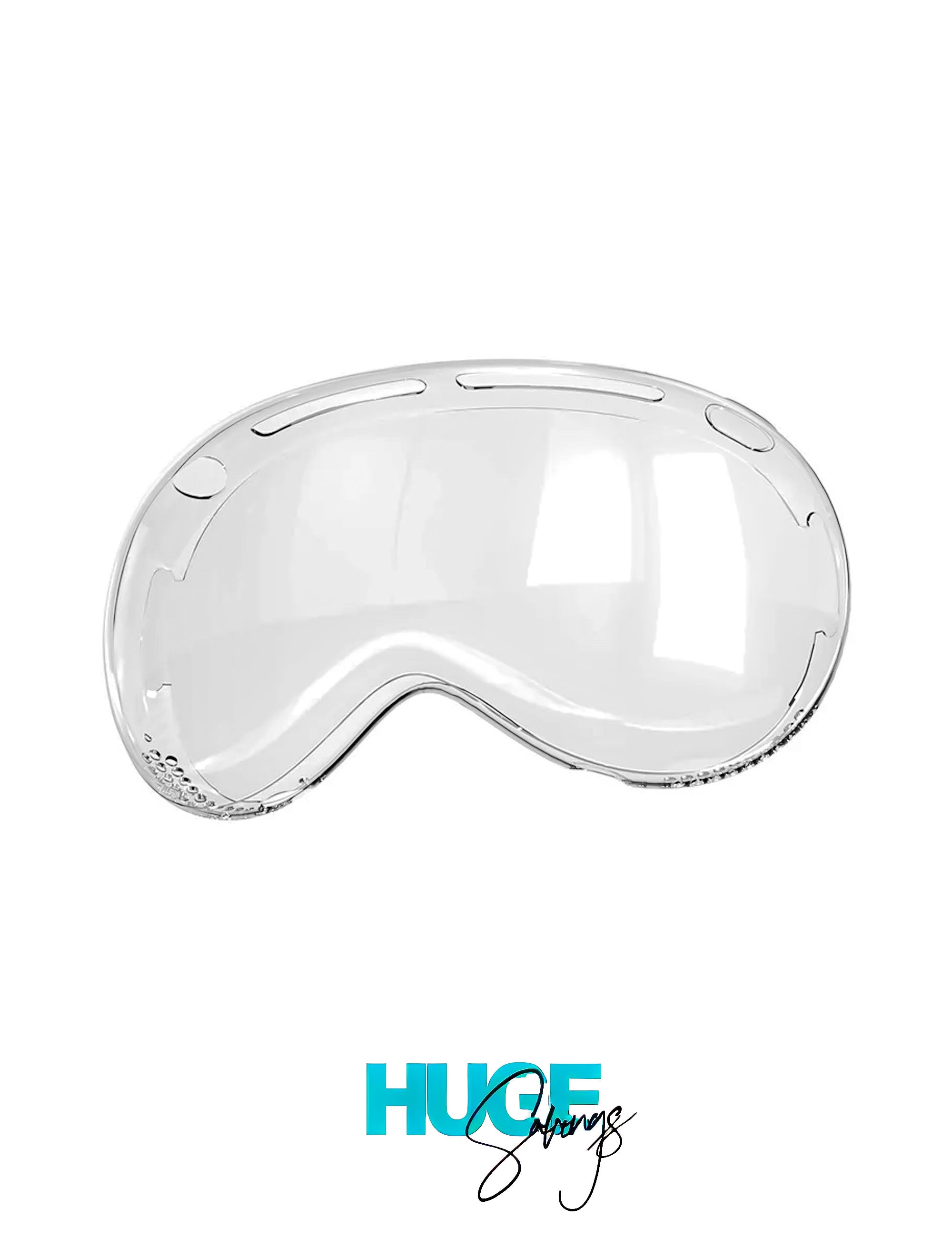 Vision Pro Headset Face Clear Cover Transparent