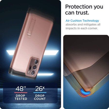 Spigen Tough Armor Works with Samsung Galaxy Note 20 Ultra Case (2019) - Bronze - e4cents