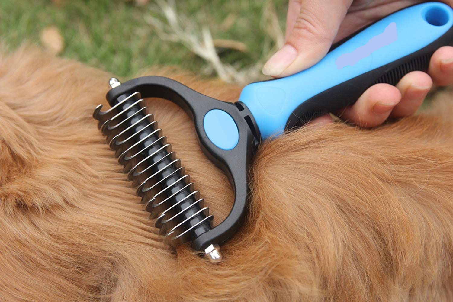 Maxpower Planet Pet Grooming Tool - Dematting and Shedding Brush. - e4cents