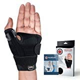 Doctor Developed Thumb Brace/Support [single] & Doctor Written Handbook - Fully Adjustable To Fit Any Thumb - e4cents