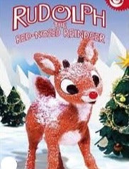 FREE Kid’s Rudolph Red Nosed Reindeer 2 reuse-able face Covers