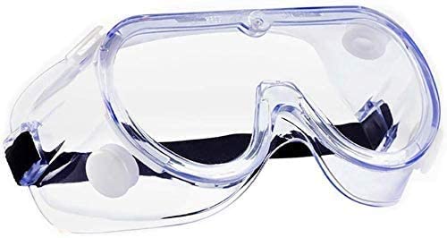 Safety Goggles over Glasses Anti Splash Antifog Eyewear Glasses with Adjustable Head-band for lab glasses Outdoor Sports - e4cents
