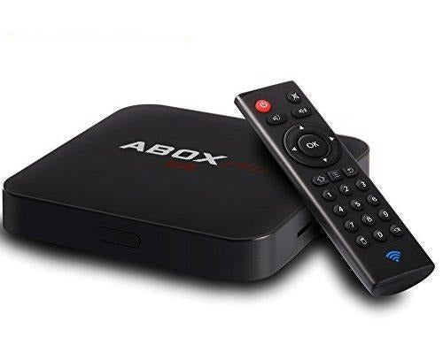 ABOX Pro Android 6.0 TV Box with Newest RF Remote Control and Truly 4K/60FPS Playing   (LNC)