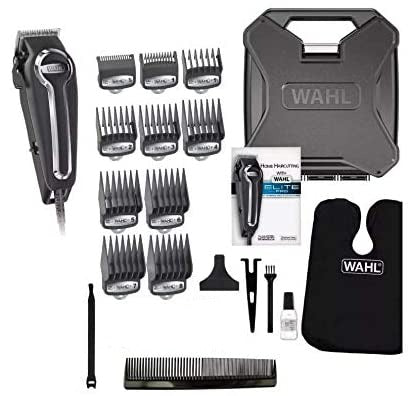Clipper Elite Pro High Performance Haircut Kit for men with Hair Clippers.