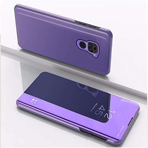 Asdsin for Galaxy A71 Case Slim Stylish Luxury Make Up Mirror Case - PURPLE - e4cents