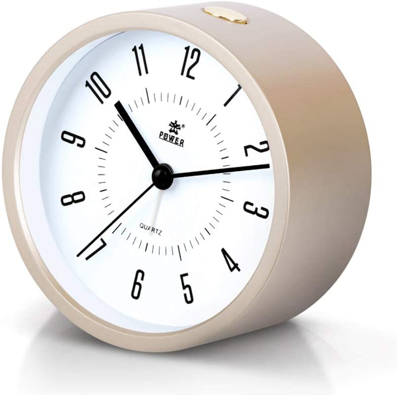 Laigoo Analog Alarm Clock Non-Ticking. - e4cents