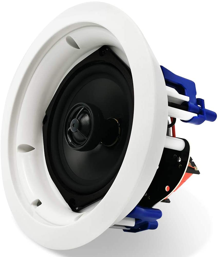 Herdio 5.25 Inches full range stereo sound high performance Ceiling /Wall Flush Mount Speakers .