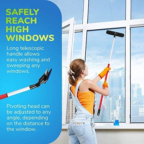Window Cleaner Squeegees Cleaning Kit / Window Cleaning Equipment. (Only Head stick not included) - e4cents
