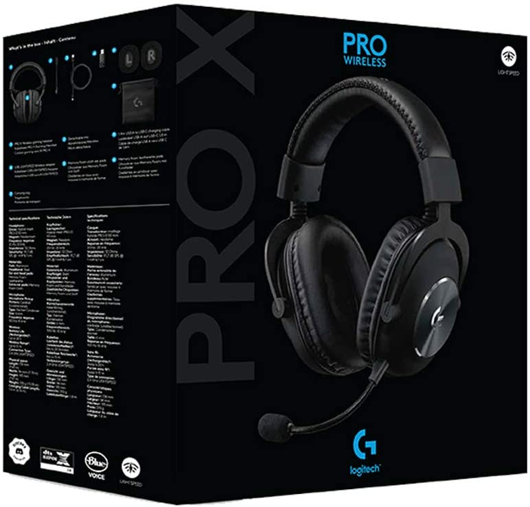 Logitech G PRO Gaming Headset 2nd Generation Comfortable and Durable. - (LNC)