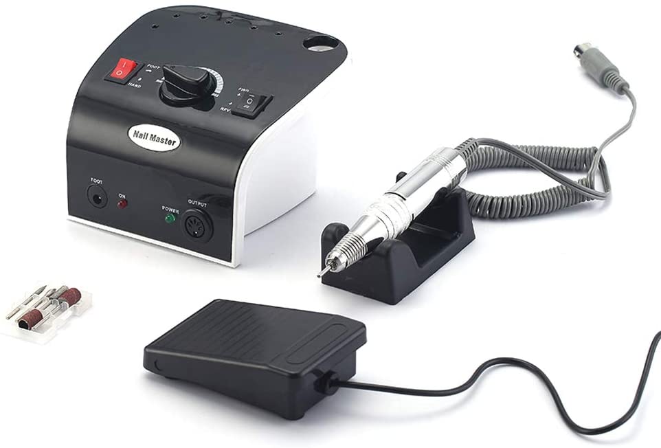 Nail drill machine for remove nail gel polish Professional GreenLife 35000rpm - e4cents