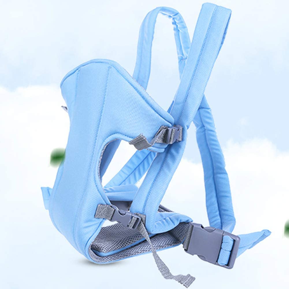 Simple Multifunctional Breathable Cotton Infant Baby Carrier Cotton Strap Bag Maternal Child Supplies Navy - e4cents