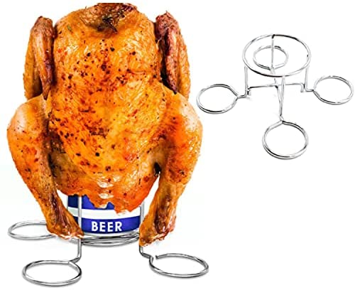 Stainless Steel Beer Can Chicken Holder.