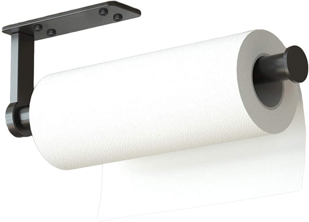Paper Towel Holder No Drilling,  Wall Mount Paper Roll - e4cents