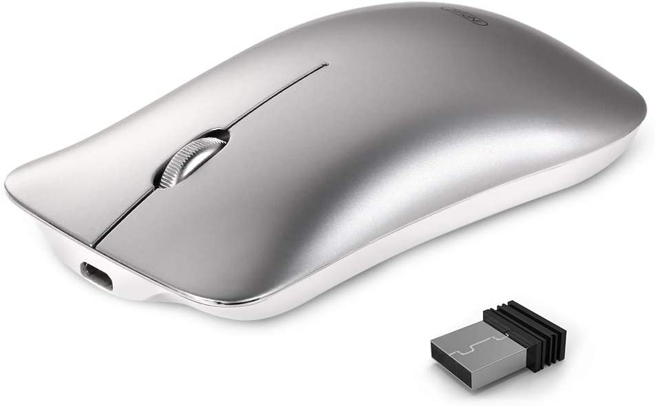 Inphic Silent Click 2.4G Cordless Mouse - GREEN - e4cents
