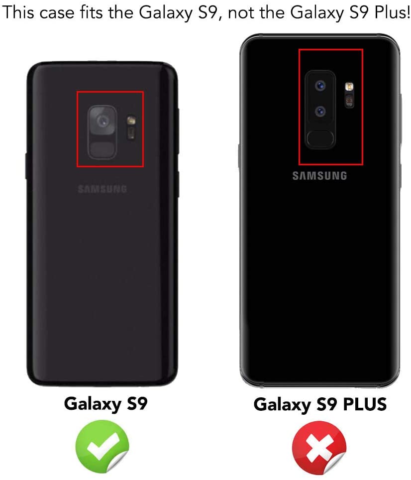 ESR Glitter Case Compatible with Samsung Galaxy S9 - Purple - e4cents