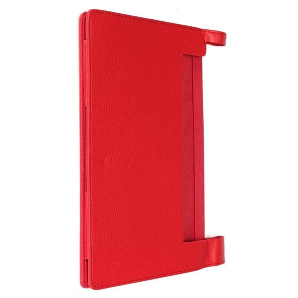PU Leather for Lenovo Tablet Case Cover Skin Stand Holder For Lenovo Yoga Tab 3 10 X50L X50F New Tablet Case 10.1inch. - RED - e4cents