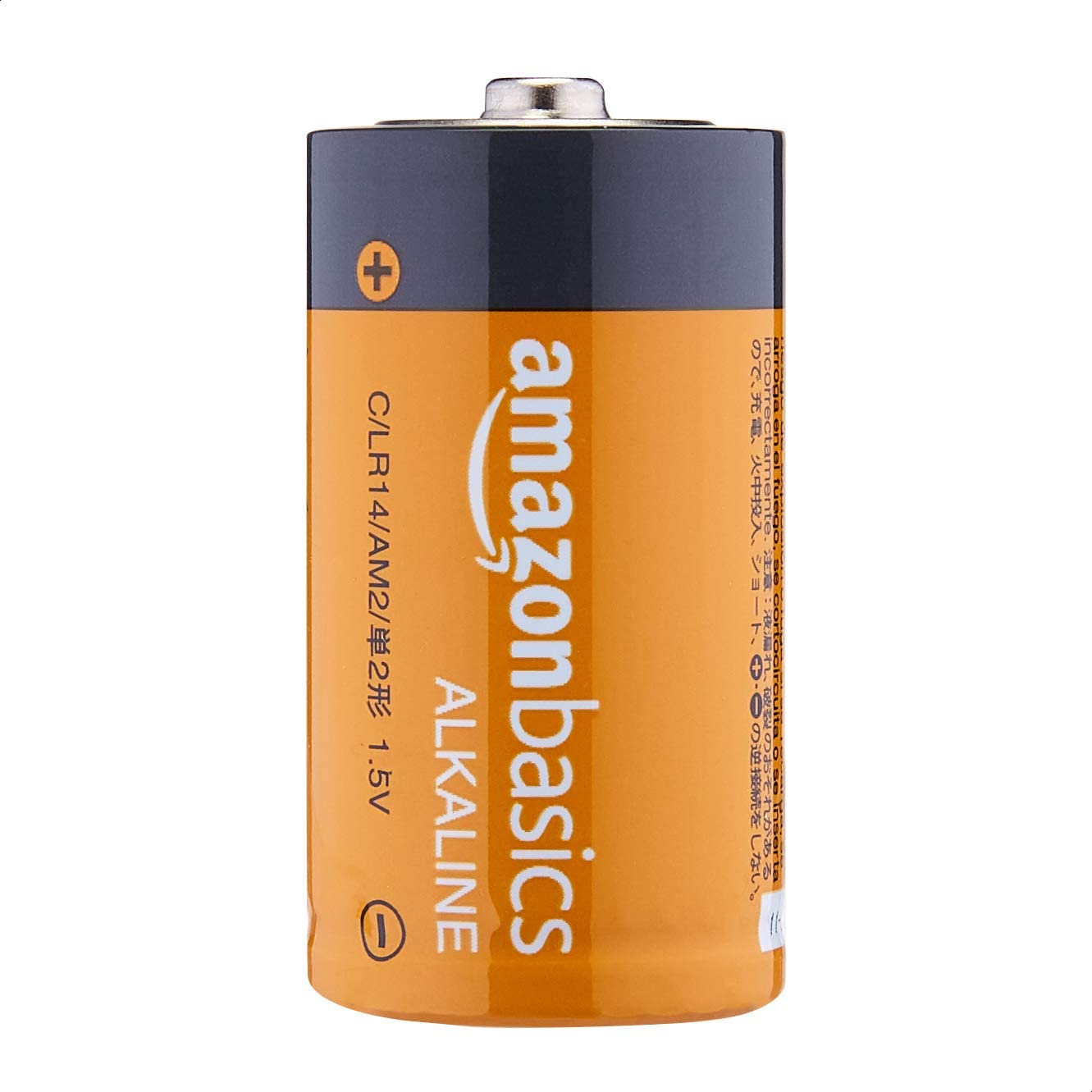 Amazon Basics 5 Pack C Cell All-Purpose Alkaline Batteries, 5-Year Shelf Life (LNC)