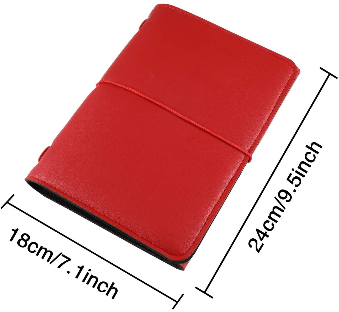 Notebook Cover Fake Leather Notepad Cover Refillable Journal. - e4cents