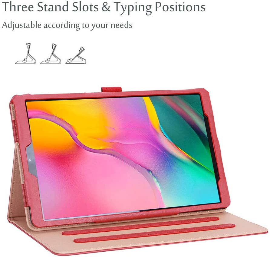 FREE - ProCase Samsung Galaxy Tab A 7.0 Case - Stand Folio Case Cover for Galaxy Tab A 7.0 SM-T280 SM-T285 Tablet, with Multiple Viewing Angles, Document Card Pocket (Red). - e4cents