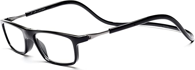 JEE Click Magnetic Reading Glasses Hang Neck. +3.50 - e4cents