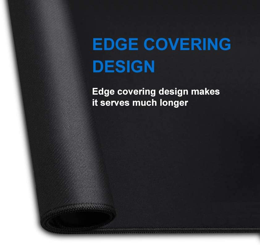 Extended Gaming Mouse Pad with Bee hive design, Stitched Edges, Long XXL Waterproof Large Mousepads.(LNC)