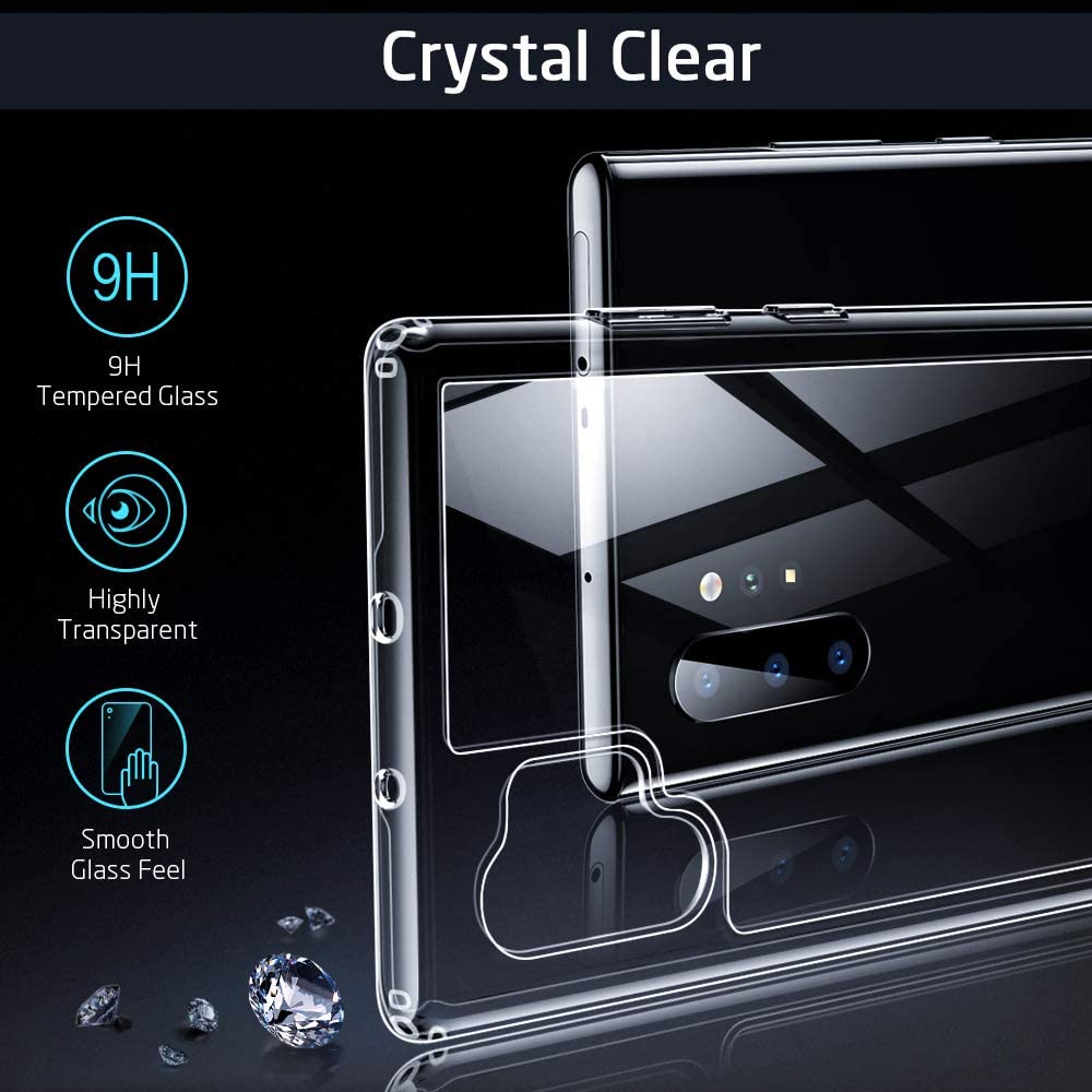 Hybrid Case for Samsung Galaxy Note 10 Plus Clear - e4cents