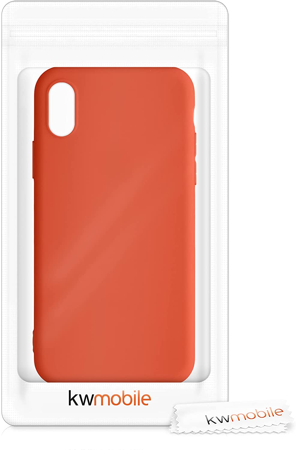 kwmobile TPU Case Compatible with Apple iPhone X - Case Soft Thin Slim Smooth Flexible Protective Phone Cover - e4cents