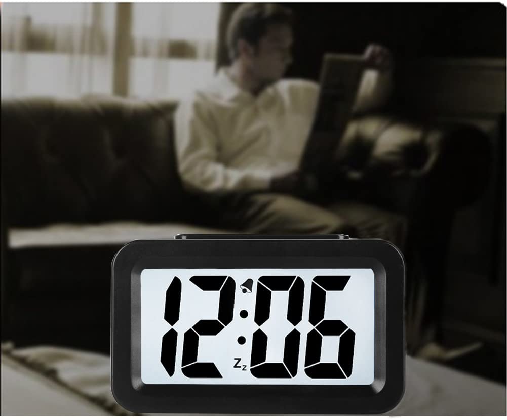 HENSE Creative Smart Nightlight Alarm Clock Bedside - e4cents