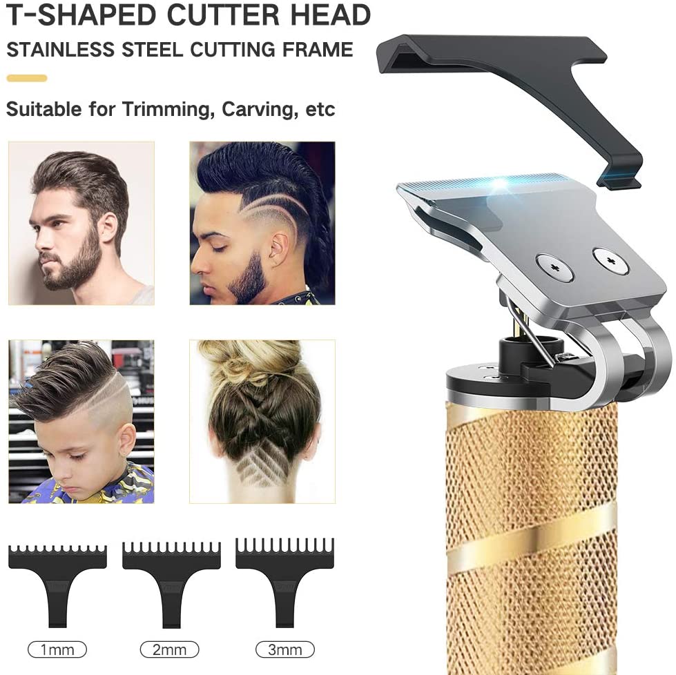 Cordless Zero Gapped Trimmer Hair Clippers. - e4cents