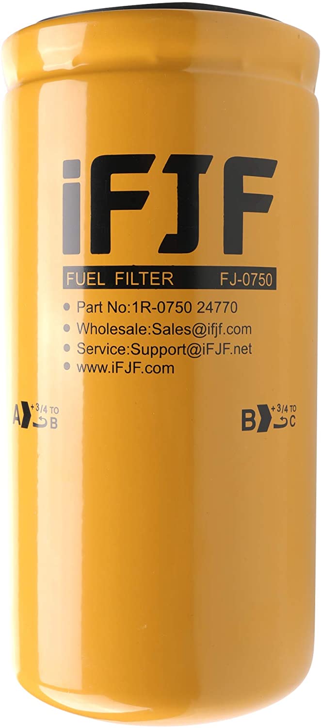 iFJF 1R-0750 Fuel Filter for Duramax 6.6L 2001-2016 Chevrolet/GMC Caterpillar - e4cents