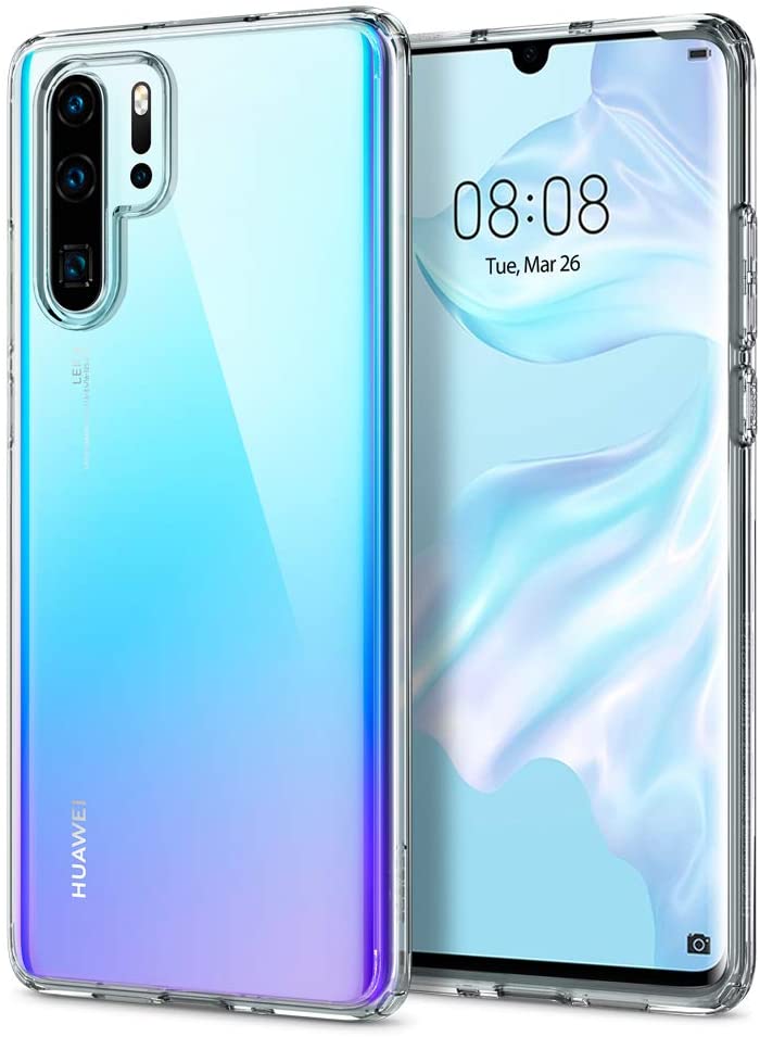 Spigen Ultra Hybrid Works with Huawei P30 Pro Case (2019) - Crystal Clear - e4cents