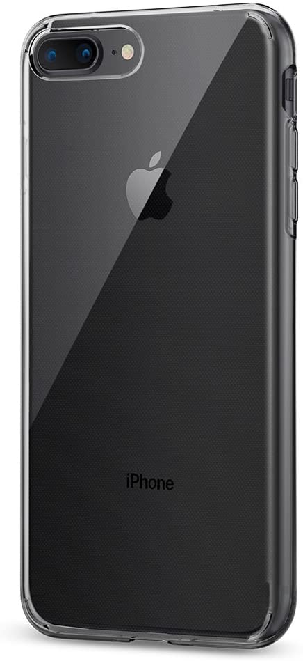 Spigen Liquid Crystal [2nd Generation] Designed for iPhone 8 Plus Case (2017) / Designed for iPhone 7 Plus Case (2016) - Crystal Clear - e4cents