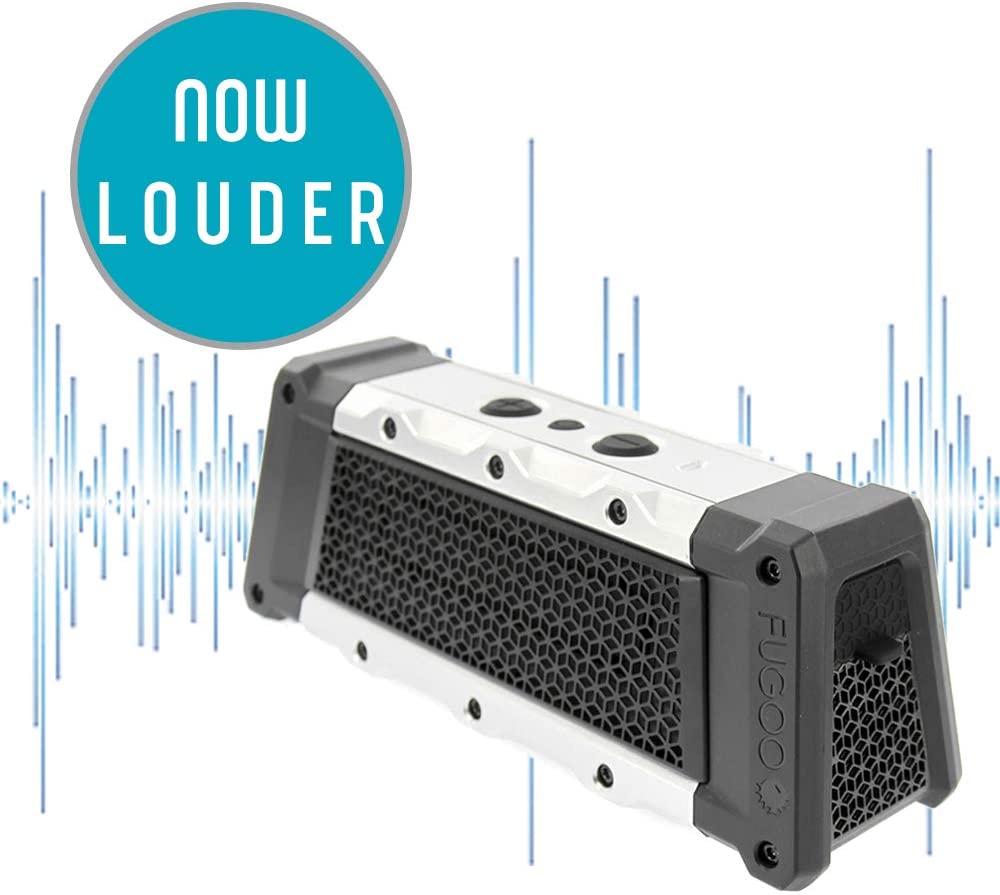 FUGOO Tough 2.0 - Portable Outdoor Bluetooth Speaker with 360 Degree Sound. - e4cents