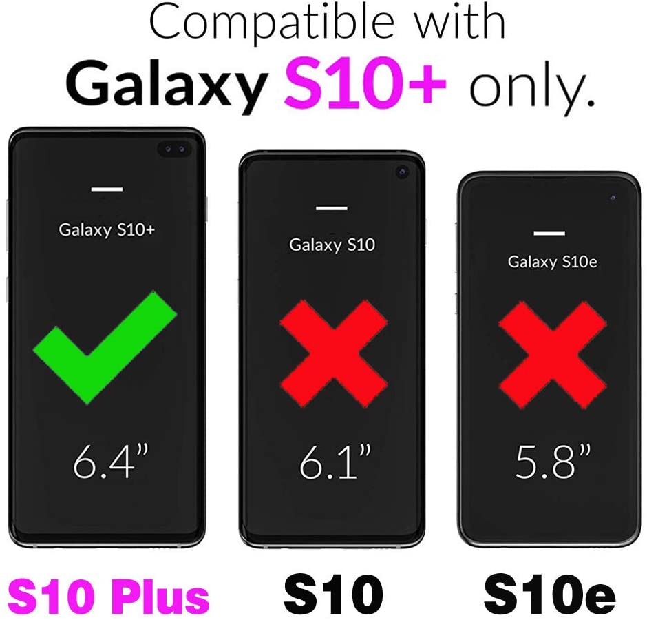 Phone Case for Samsung Galaxy S10 Plus Cases Men -  Black - e4cents