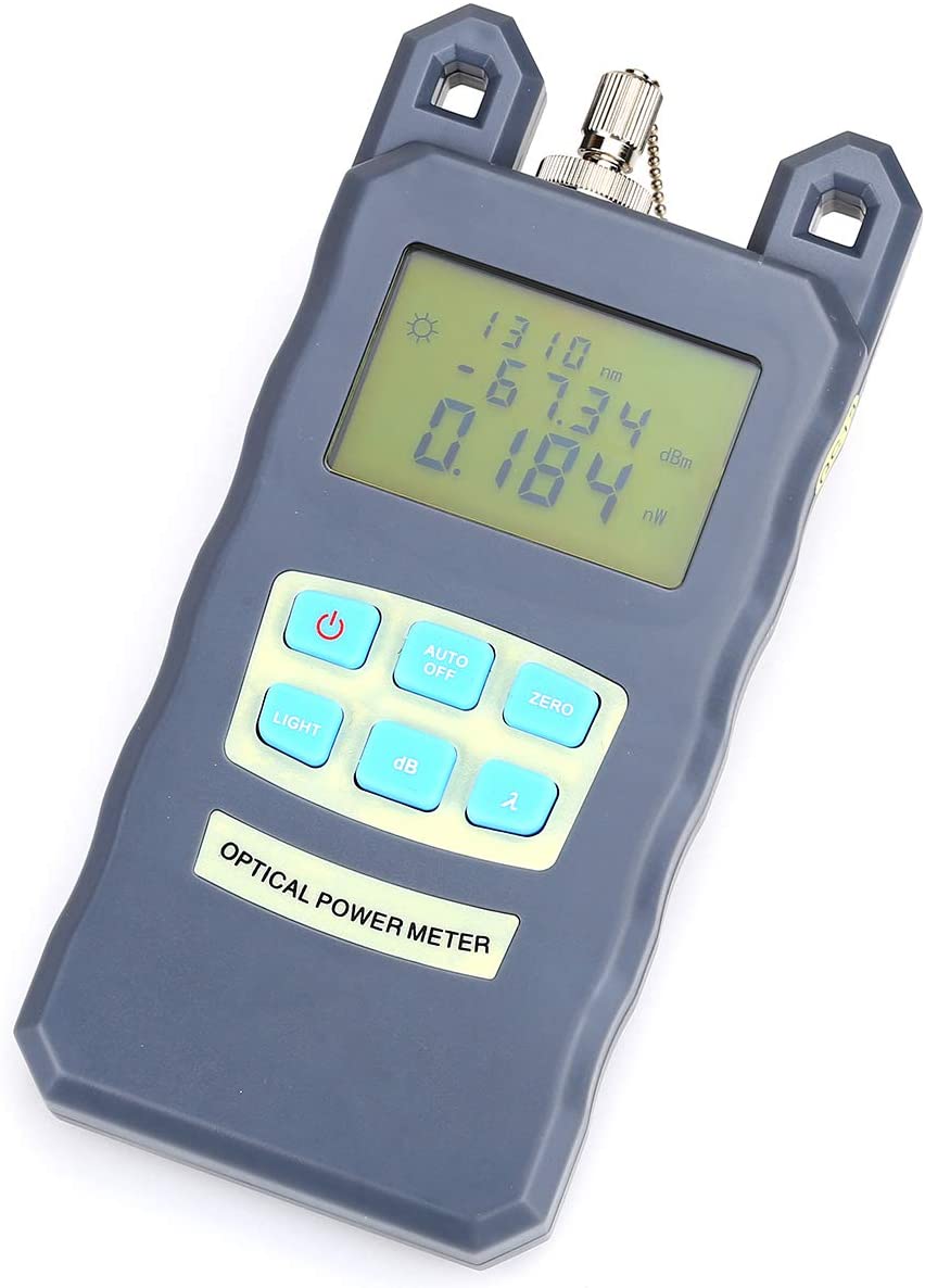 Handheld Portable Adjustable Optical Power Meter Cable Tester.