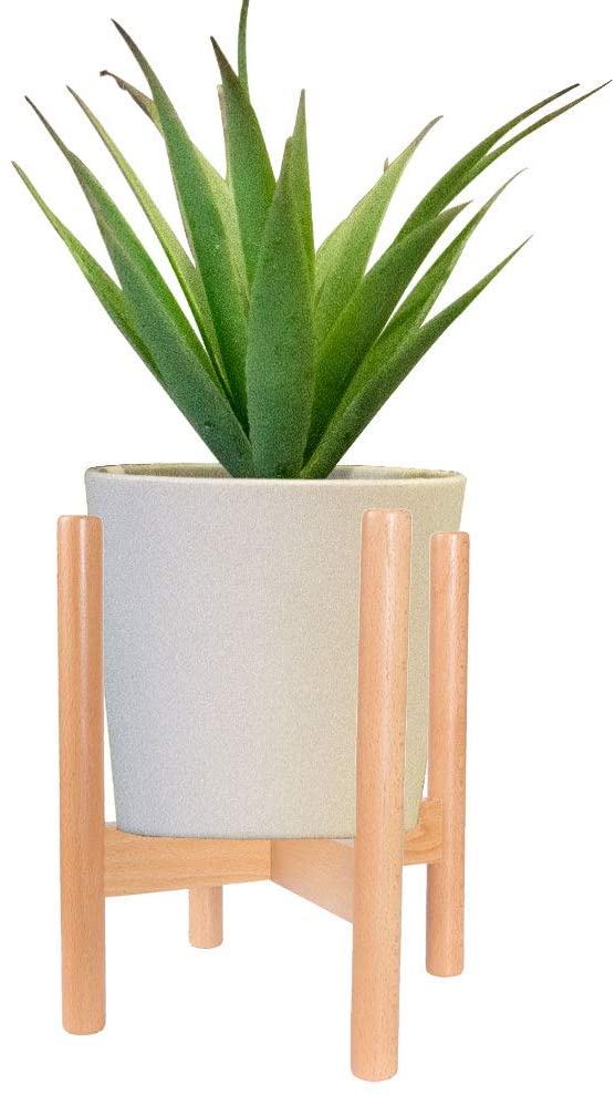 Plant Stand - EXCLUDING White Ceramic Plant Pot. - e4cents