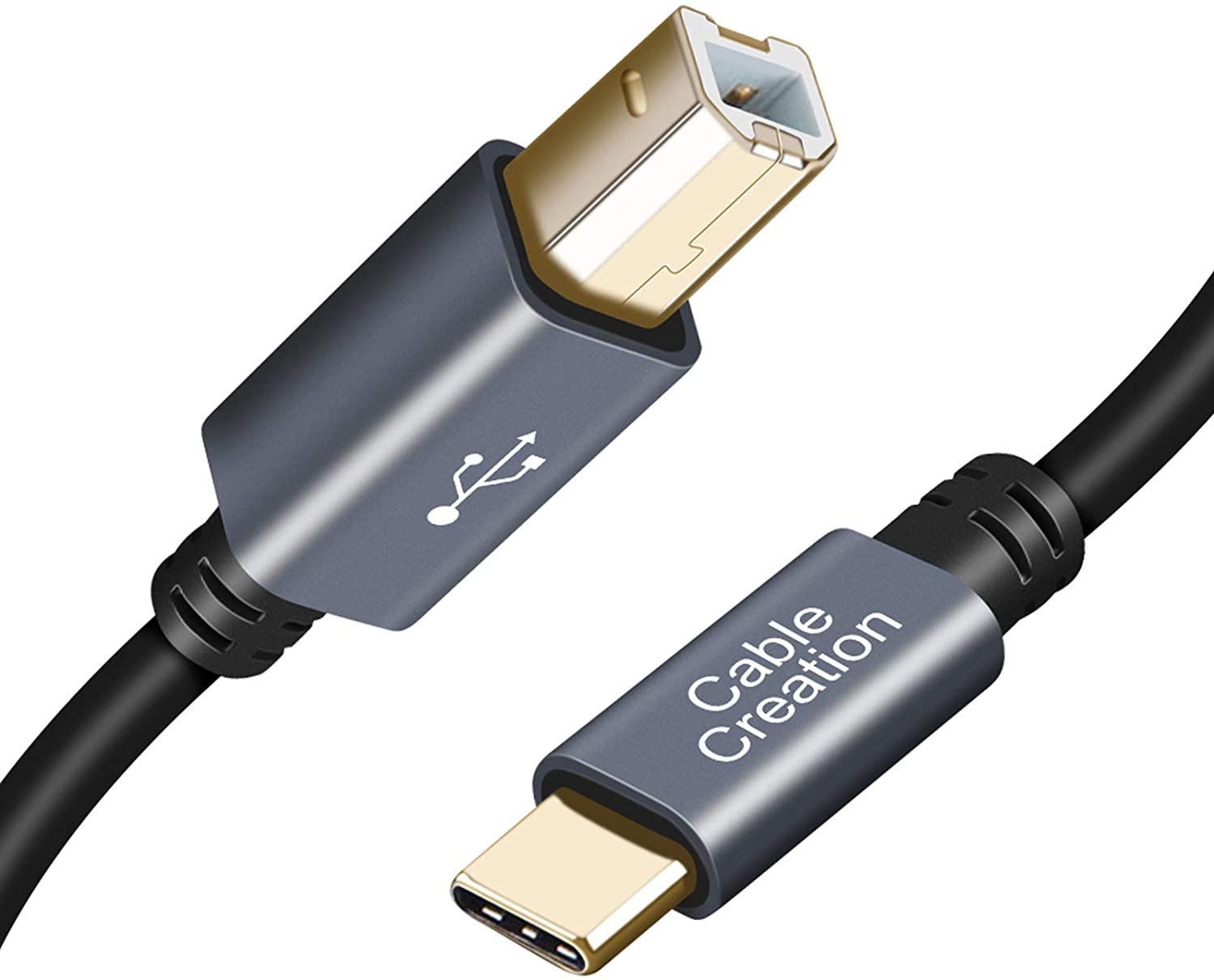 USB-C to USB 2.0 B, CableCreation 10ft Type C Printer & Scanner Cable. - e4cents
