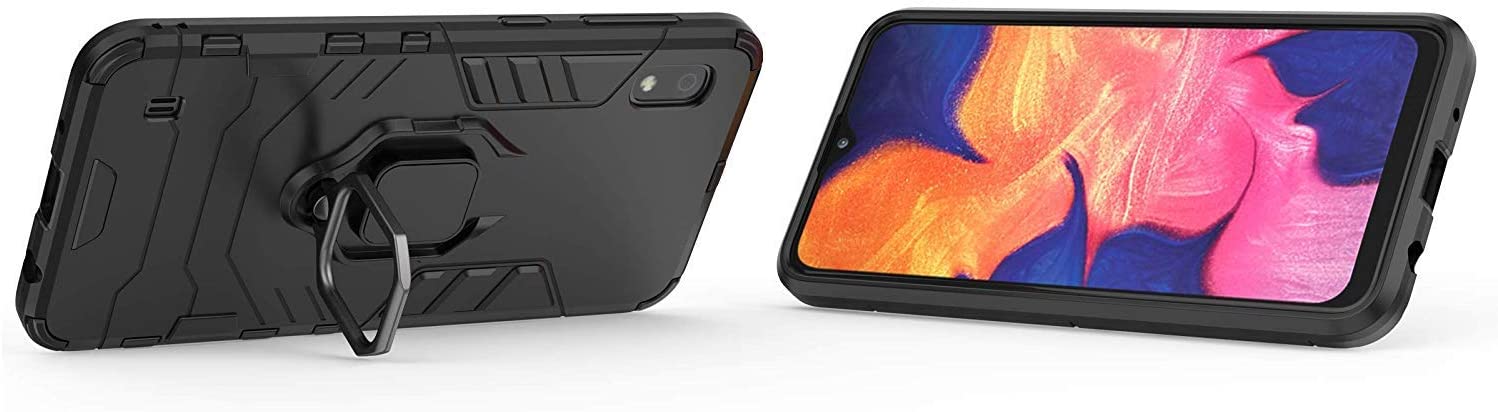 Compatible with Galaxy A10 Case  -  Black - e4cents