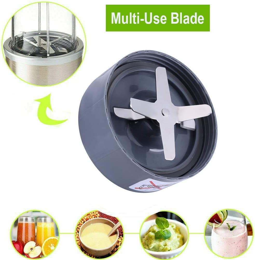 Blade and 32OZ Cup Replacement Set for NutriBullet Pro 600W/900W Series Blender Accessories Parts. (NC)