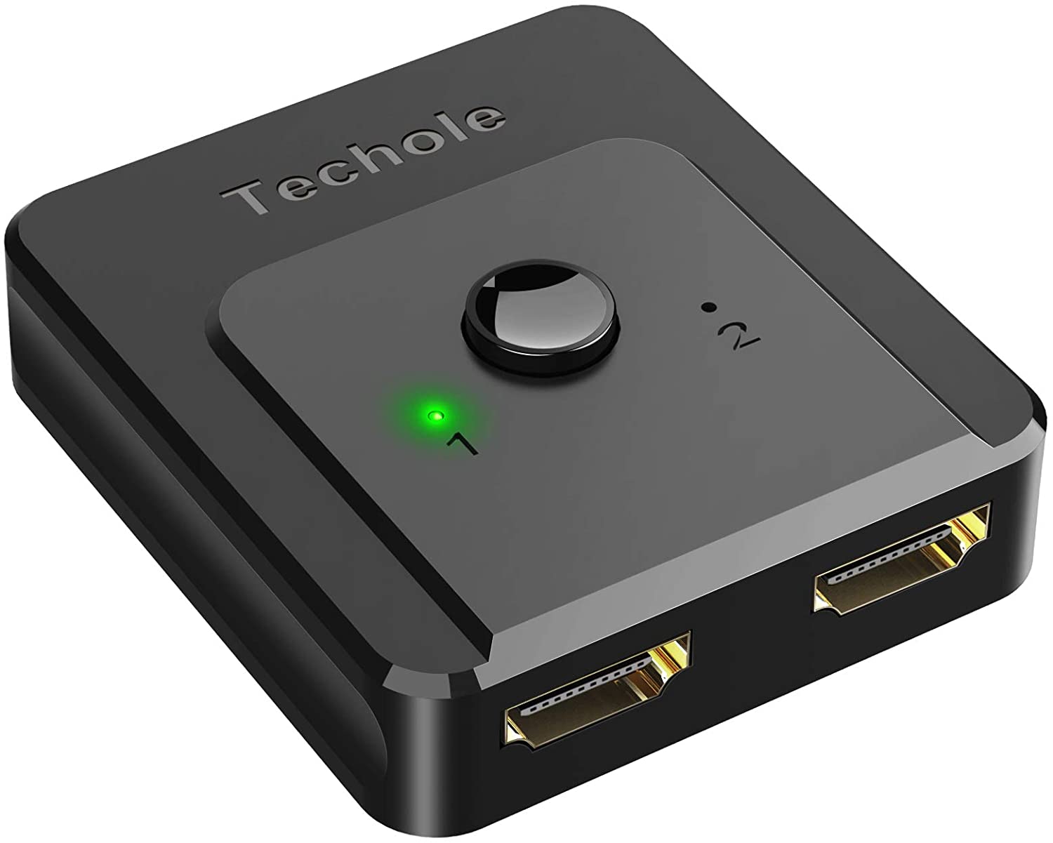 HDMI Switch 4K HDMI Splitter-Techole Updated Bi-Directional HDMI Switcher 1 in 2 Out - e4cents