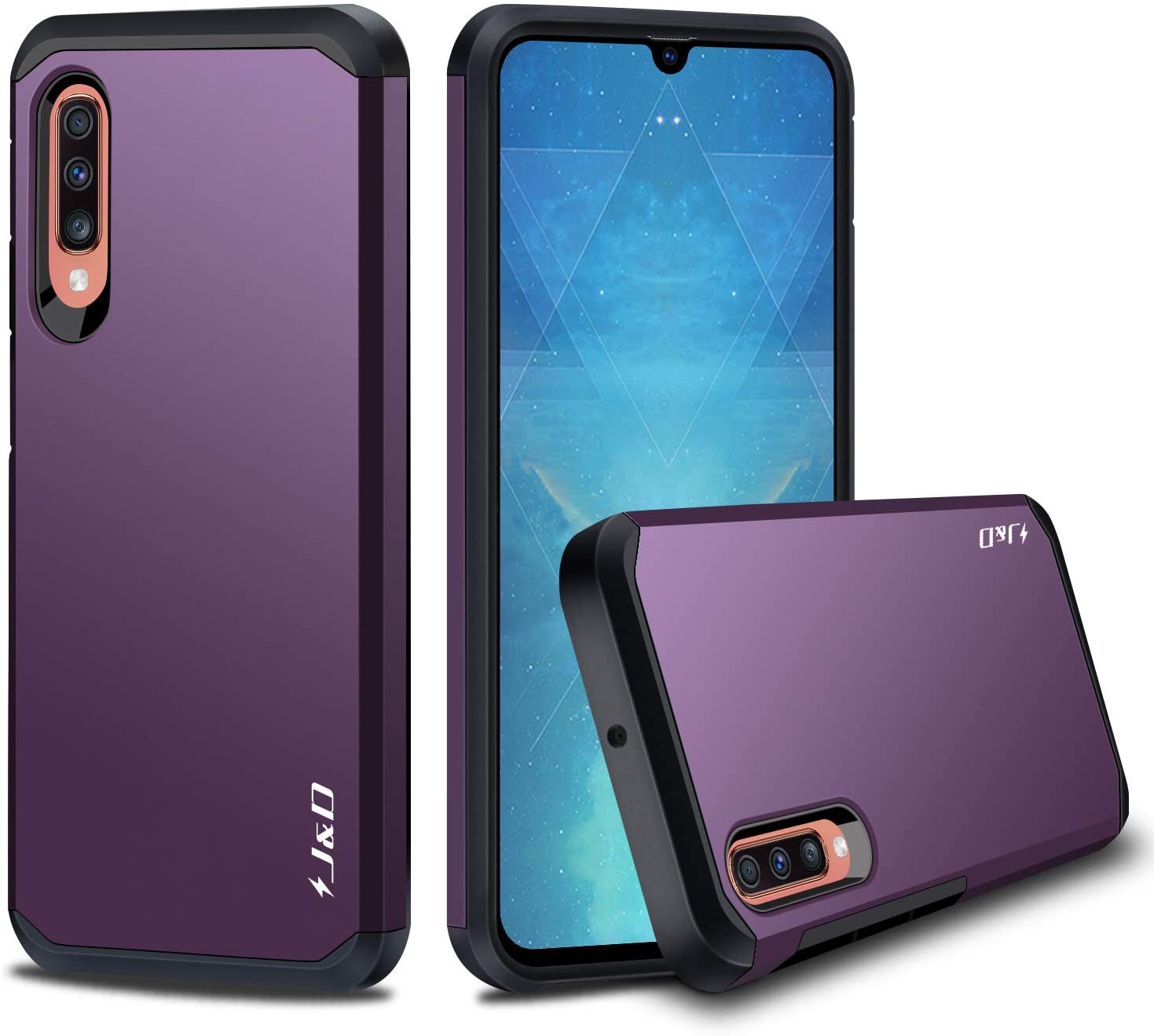 J&D Case Compatible for Galaxy A70 Case - Purple - e4cents